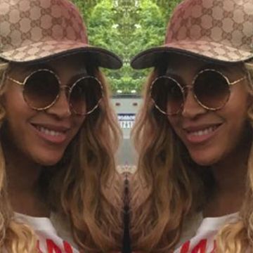 Beyonce Wore head to toe Gucci