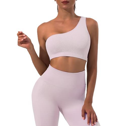 Ribbed Sports Bra and Leggings Set